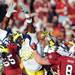 Michigan defensive tackle Quinton Washington and safety Thomas Gordon block a field goal attempt in the fourth quarter of the Outback Bowl at Raymond James Stadium of the in Tampa, Fla. on Tuesday, Jan. 1. Melanie Maxwell I AnnArbor.com